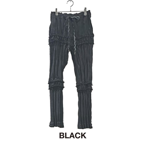 <予約商品>　[TA-BUM0015]"BUMPY" FLARE TROUSER