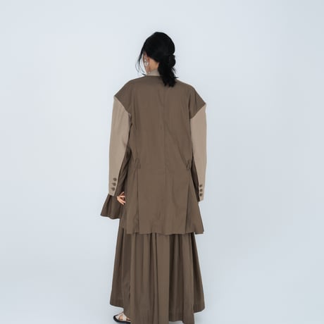 <予約商品>　[TA-JK0036] OVERSIZED DOUBLE BREASTED JACKET