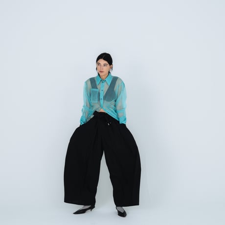 <予約商品>　[TA-PT0047] WIND CATCHING WIDE TROUSER