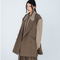 <予約商品>　[TA-JK0036] OVERSIZED DOUBLE BREASTED JACKET
