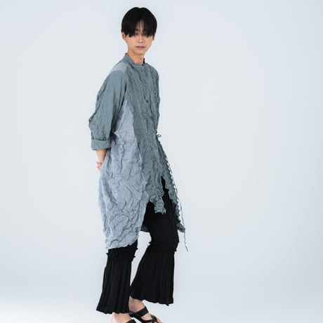 <予約商品>　[TA-BUM0015]"BUMPY" FLARE TROUSER
