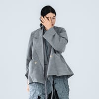 <予約商品>　[TA-JK0037] PIVOT SLEEVE TIE JACKET