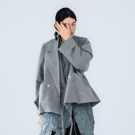 <予約商品>　[TA-JK0037] PIVOT SLEEVE TIE JACKET