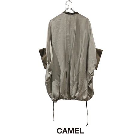 <予約商品>　[TA-TP0051] GATHERED SLEEVE BLOUSE