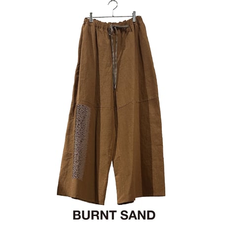 <予約商品>　[TA-PT0048] SEQUIN EMBROIDERY WIDE TROUSER