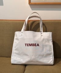 TEMBEA／CARRY TOTE（WHITE)