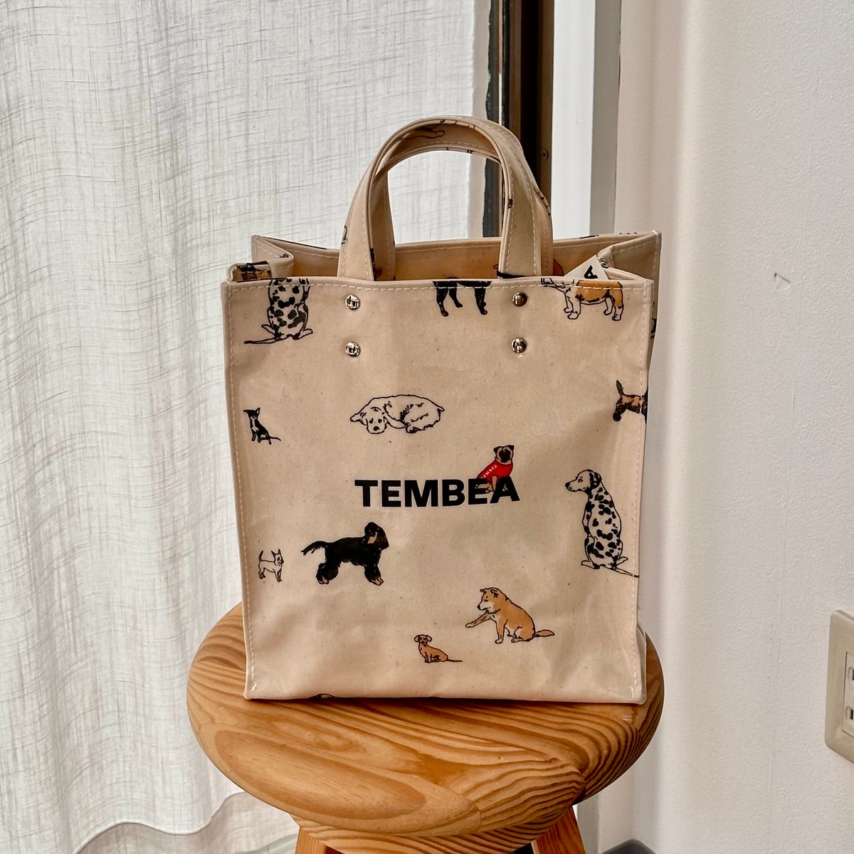 TEMBEA／PAPER TOTE SMALL（ DOG PRINT） | MWL STORE
