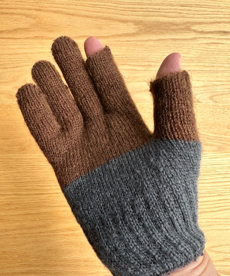 TEMBEA 2FINGERLESS GUNTE MOHAIR