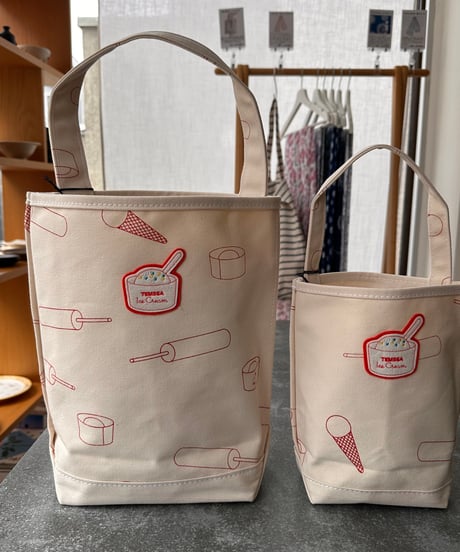 TEMBEA ICE BAGUETTE TOTE MINI ➕ WAPPEN