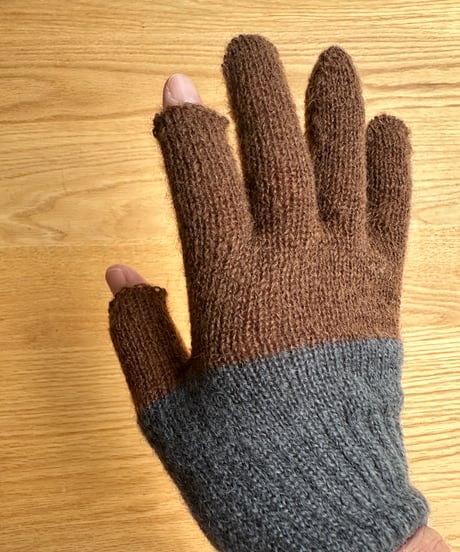 TEMBEA 2FINGERLESS GUNTE MOHAIR