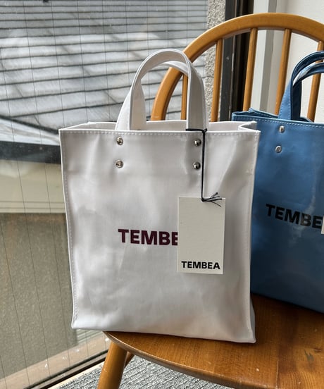 TEMBEA／PAPER TOTE SMALL（WHITE)