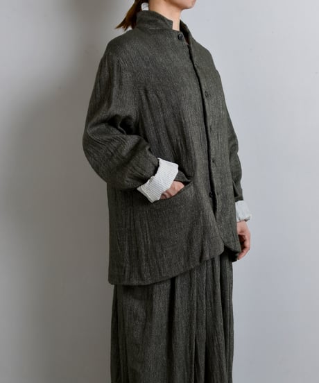 suzuki takayuki / wool gauze jacket