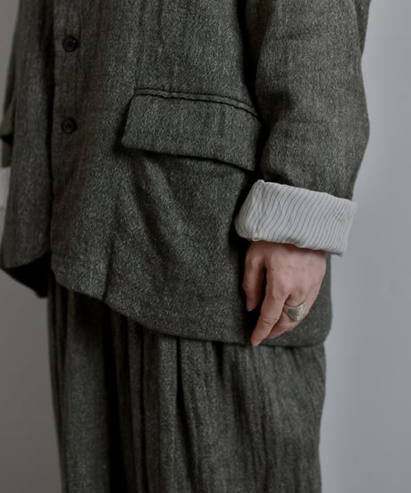 suzuki takayuki / wool gauze jacket