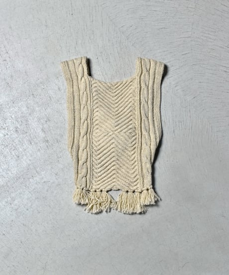 WONDER FULL LIFE×TAKt / HAND KNIT VEST