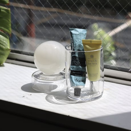 " RUKA Glass " ORB CANISTER - I