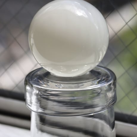 " RUKA Glass " ORB CANISTER - I