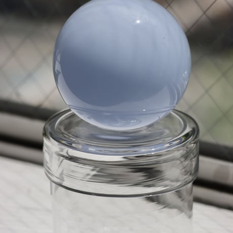 " RUKA Glass " ORB CANISTER - J