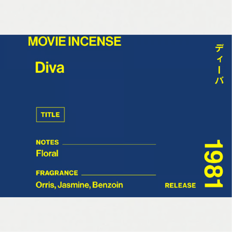 " AGNI TOKYO " Incense - Diva / ディーバ
