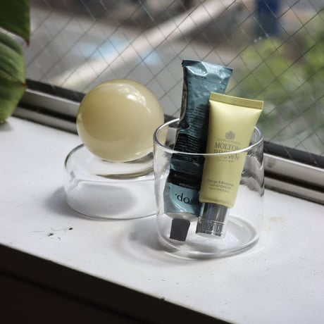 " RUKA Glass " ORB CANISTER - B