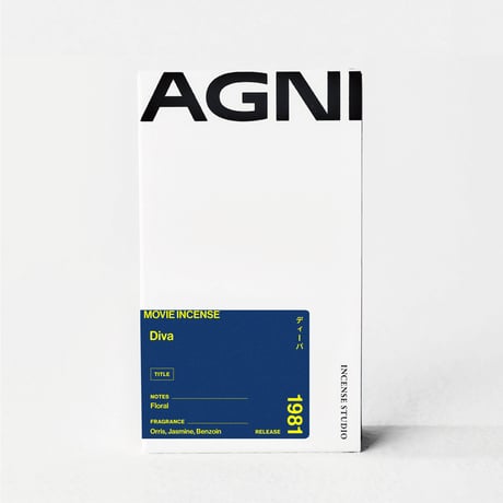 " AGNI TOKYO " Incense - Diva / ディーバ