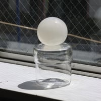 " RUKA Glass " ORB CANISTER - C