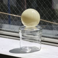 " RUKA Glass " ORB CANISTER - E