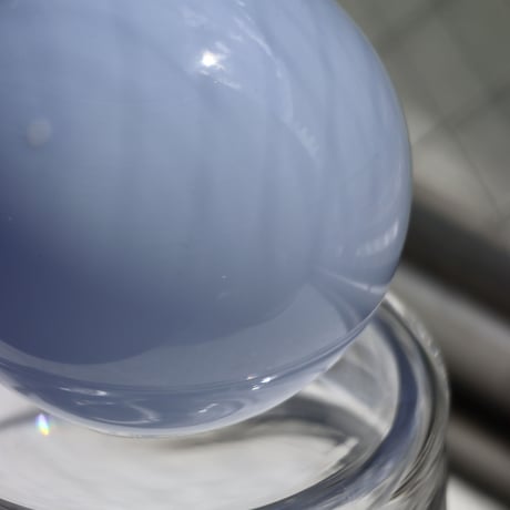 " RUKA Glass " ORB CANISTER - D