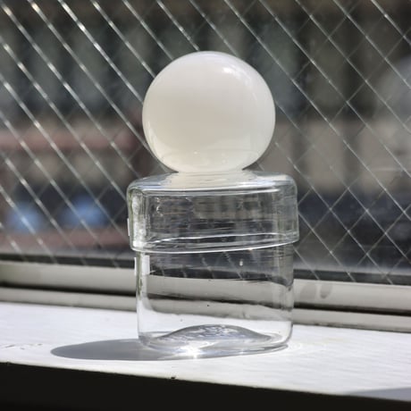 " RUKA Glass " ORB CANISTER - C