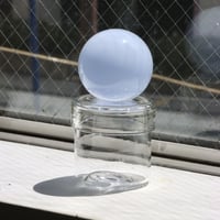" RUKA Glass " ORB CANISTER - J