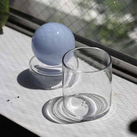 " RUKA Glass " ORB CANISTER - D