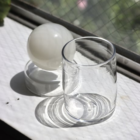 " RUKA Glass " ORB CANISTER - I