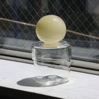 " RUKA Glass " ORB CANISTER - B
