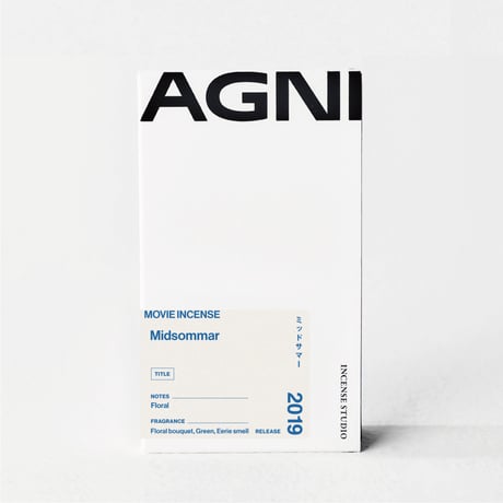 " AGNI TOKYO " Incense - Midsommar / ミッドサマー