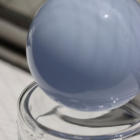 " RUKA Glass " ORB CANISTER - J