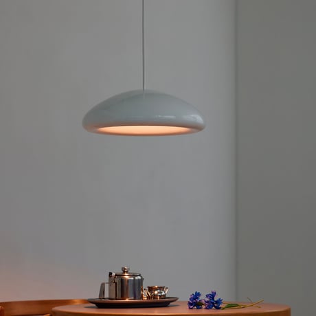 "ILKW." BELLY 30 PENDANT - WHITE