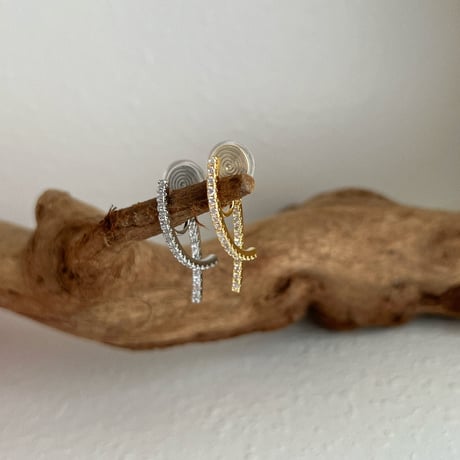 Crossピアス/イヤリング