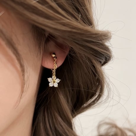 Perlina dropピアス　イヤリング