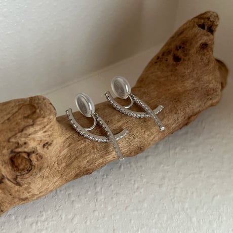 Crossピアス/イヤリング