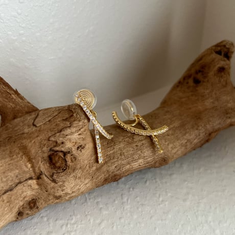 Crossピアス/イヤリング