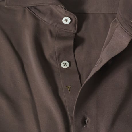 TRATTO [ 31-2262920 ] NRｽﾄﾚｯﾁ【前開き長袖ｼｬﾂ】 - ﾓｶ(44)