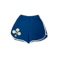 Jogging pants : Navy x Ivory x line