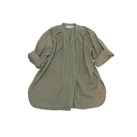 Smock shirt：khaki