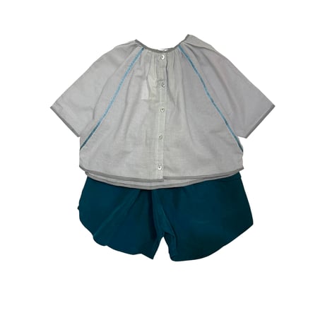 baloon shirt: water blue