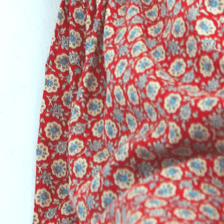 Sailor pants long : Red little flower