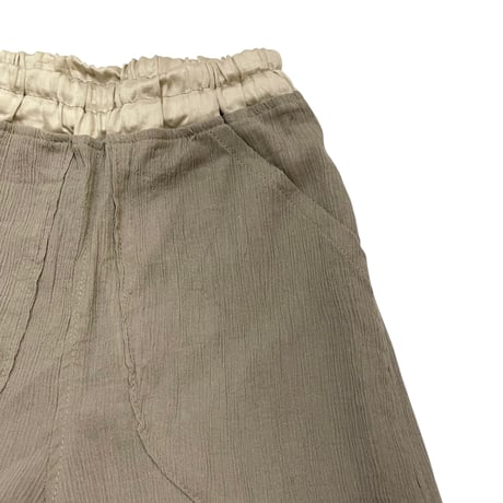 SAMPLE : inner pants : BEIGE- 110cm