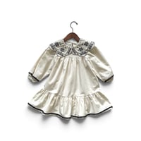 Embroidered collar  OP L/S