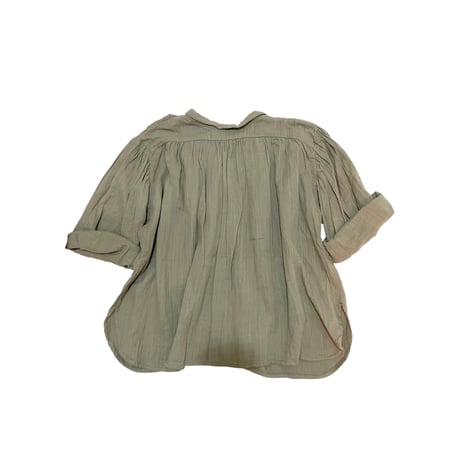 SAMPLE :Smock shirt：khaki