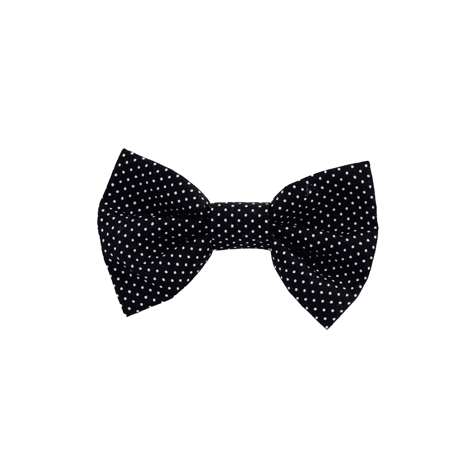 Navy dots ribbon Top