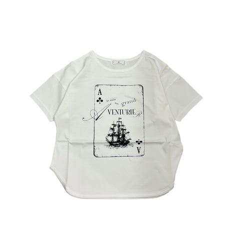 Print T: White