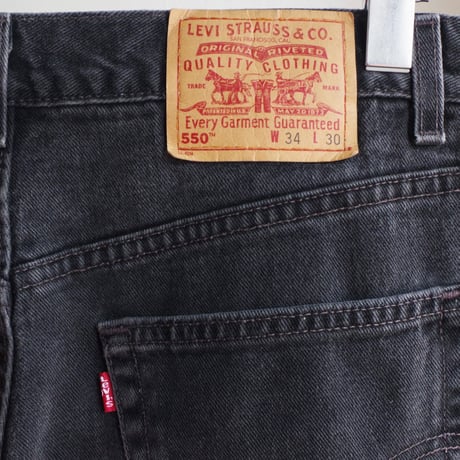 Levis 550"  made in USA